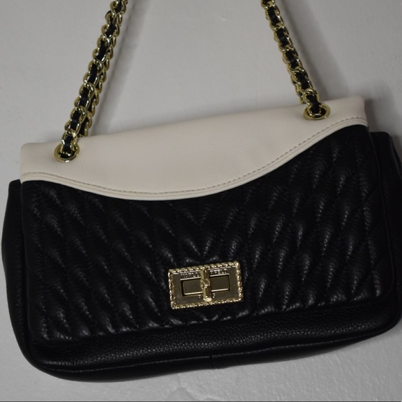 Karl Lagerfeld black Agyness Quilted bag - Picture 3 of 6
